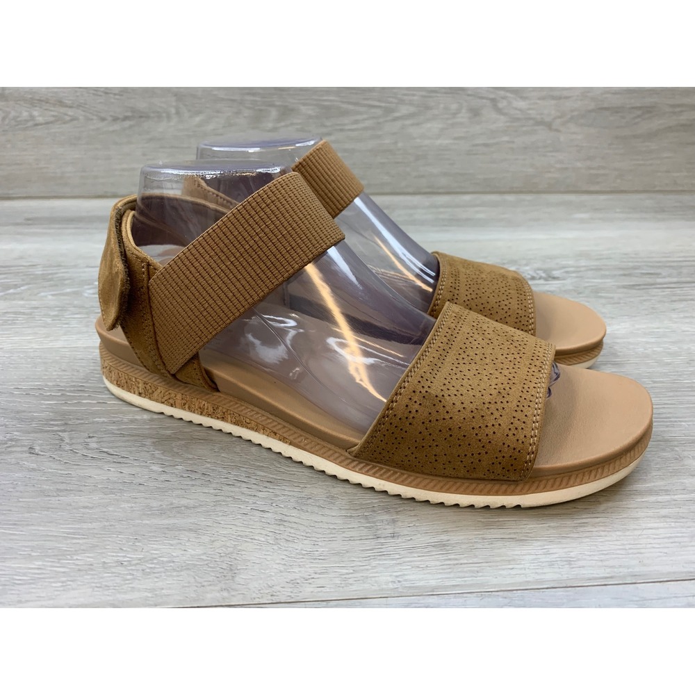 Skechers BOBS Desert Kiss Secret Picnic Chestnut Sandals Women's 10 Shoes